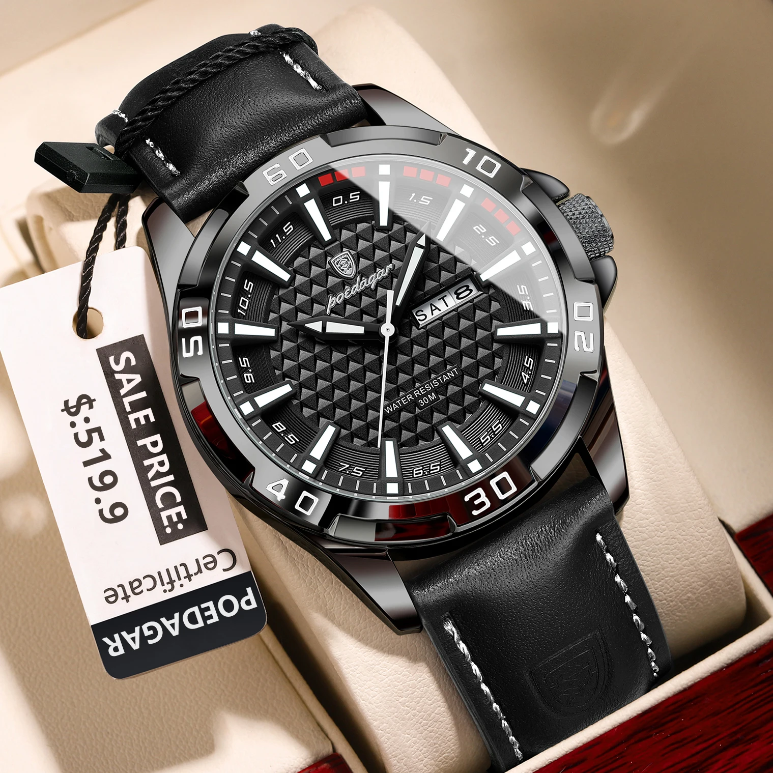 895 Black White