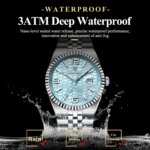 POEDAGAR High Quality Original Men Clock Waterproof Luminous Date Luxury Man Watch Stainless Steel Quartz Men's Watches Male+Box - Image 2