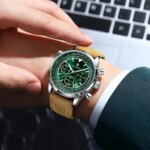 POEDAGAR Luxury Man Watch Quartz Waterproof Luminous Date Chronograph Leather Men Wristwatch Military Sports Men's Watches Reloj - Image 2