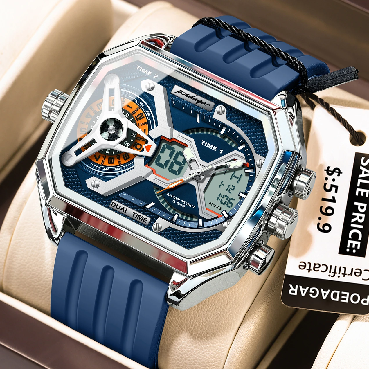 E106 Silver Blue