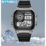 SYNOKE Digital Watches Men Sports Luminous Multifunction Waterproof Women Wristwatch Outdoor and Running Student Seven Lights - Image 4