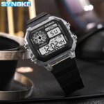 SYNOKE Digital Watches Men Sports Luminous Multifunction Waterproof Women Wristwatch Outdoor and Running Student Seven Lights - Image 2