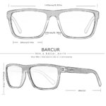 BARCUR Design TR90 Sunglasses Men Polarized Light Weight Sports Sun Glasses Women Eyewear Accessory Oculos UVAB Protection - Image 4