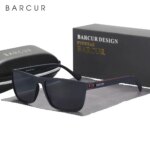 BARCUR Design TR90 Sunglasses Men Polarized Light Weight Sports Sun Glasses Women Eyewear Accessory Oculos UVAB Protection - Image 6