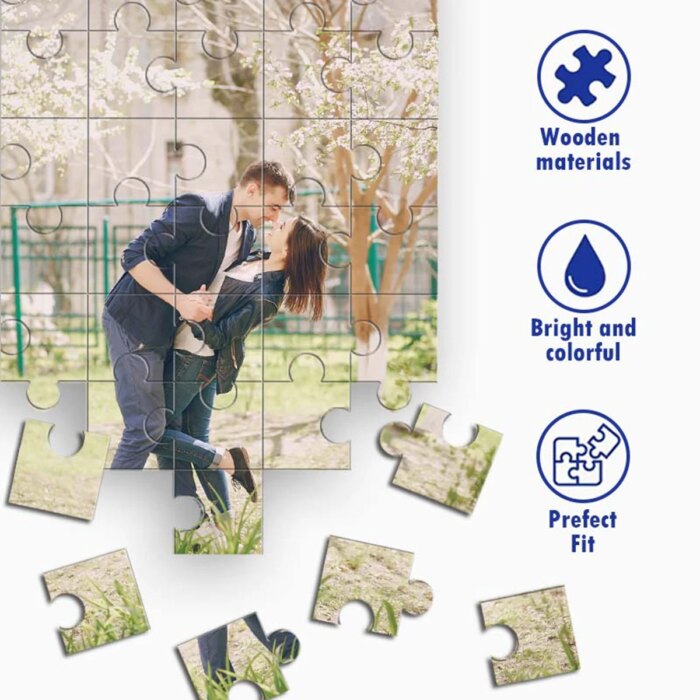35/300/500/1025pcs Personalized Custom Photo Puzzle Friend Upload Photo For Customized Puzzle Unique Gift For Family Friends Spe - Image 6