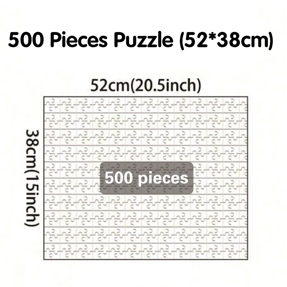 500 pieces puzzle
