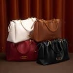 Fashion Classic Luxury Design Women's New Shoulder Bag Commuter Large Capacity Drawstring Design Bag - Image 3