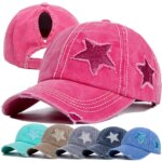 Retro Pink Duckbill Baseball Cap for Women – Summer & Spring Wide Brim Small Face Hat - Image 4