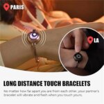 Totwoo Long Distance Touch Bracelet – Smart Couple Love Bracelet - Image 2