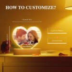 Personalized LED Acrylic Photo Frame – Custom Couple and Family Anniversary Gift - Image 6