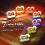 Personalized LED Acrylic Photo Frame – Custom Couple and Family Anniversary Gift - Image 5