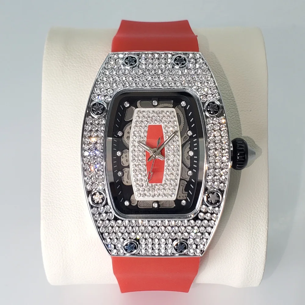 silver red