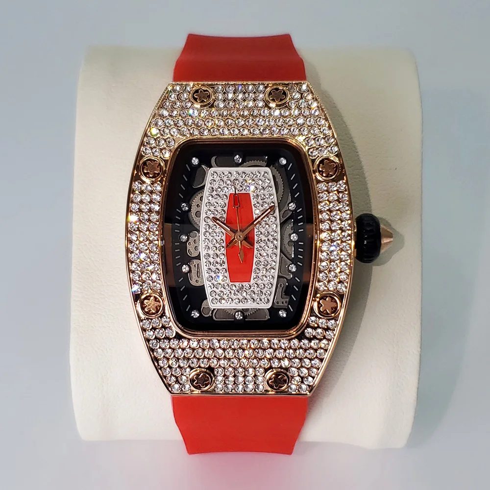 rose gold red