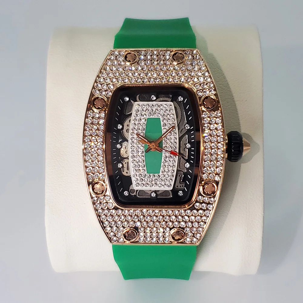 rose gold green