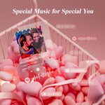 Personalised Acrylic Spotify Music Photo Plaque with LED Night Light Custom Mothers Day Gift Photo frames Custom Couple Gift - Image 3