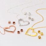 Personalized Family Names Heart Necklace – Custom Name Beads Necklace for Mom - Image 2