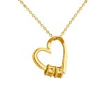 Personalized Family Names Heart Necklace – Custom Name Beads Necklace for Mom - Image 4