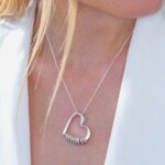 Personalized Family Names Heart Necklace – Custom Name Beads Necklace for Mom - Image 3