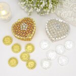 Personalized 13 Wedding Arras Coin Gift Set – Handmade Catholic Wedding Ceremony Set - Image 4