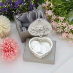 Personalized 13 Wedding Arras Coin Gift Set – Handmade Catholic Wedding Ceremony Set - Image 6
