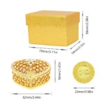 Personalized 13 Wedding Arras Coin Gift Set – Handmade Catholic Wedding Ceremony Set - Image 3