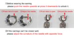 Huitan Korean Fashion Paved CZ Hoop Earrings for Women Metal Silver Color/Gold Color Simple Versatile Earrings Hot Jewelry - Image 6