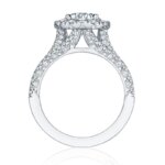 Huitan Luxury Silver Color Engagement Wedding Rings for Women Elegant Cushion Shaped Design Hot Sale Female Ring Fashion Jewelry - Image 4