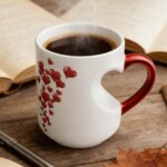 Heat Sensitive Color Changing Heart Handle Mug Strange Rare Mate Couple Valentine Day Wedding Coffee Mug Cup Festival Gifts - Image 3