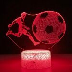 Anime Captain Tsubasa Figure Led Colorful Night Light for Home Room Birthday Holiday Decor Something about Football Gift 3d Lamp