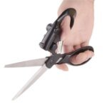 Professional Laser Guided Scissors  Stainless Steel Precision Cutting Shears - Image 4
