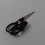 Professional Laser Guided Scissors  Stainless Steel Precision Cutting Shears - Image 5