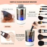 Portable Electric Makeup Brush Cleaner – USB Quick Cleaning Machine - Image 2