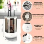 Portable Electric Makeup Brush Cleaner – USB Quick Cleaning Machine - Image 4