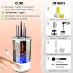Portable Electric Makeup Brush Cleaner – USB Quick Cleaning Machine - Image 3