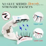 Magnetic Eyelashes No Glue | Reusable Natural Look 3D Lashes - Image 4