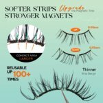 Magnetic Eyelashes No Glue | Reusable Natural Look 3D Lashes - Image 3