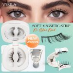Magnetic Eyelashes No Glue | Reusable Natural Look 3D Lashes