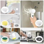 Electric Spin Scrubber | 5-in-1 Cleaning Brush for Bathroom and Tile - Image 3