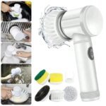 Electric Spin Scrubber | 5-in-1 Cleaning Brush for Bathroom and Tile - Image 5