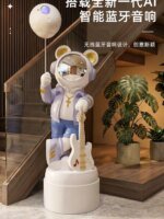 Home Decor Astronaut Statue 120CM Large Floor Decor Living Room Light Luxury - Image 3