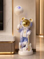Home Decor Astronaut Statue 120CM Large Floor Decor Living Room Light Luxury
